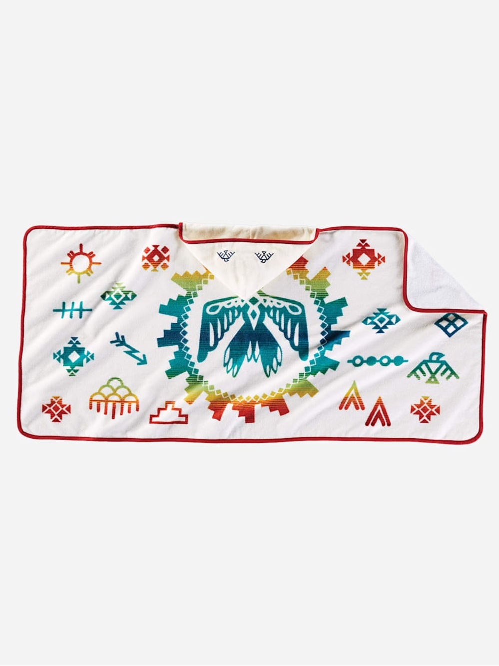 Pendleton Hooded Baby Towel Sunrise Eagle Infant Swim Bath Camping Beach Tribal